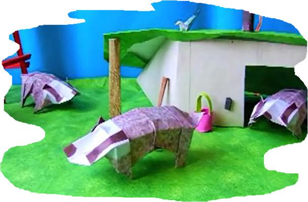 Dassen van papier Dassen van papier