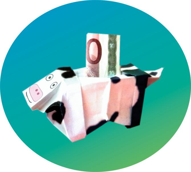 Koe spaarpotje Koe spaarpotje