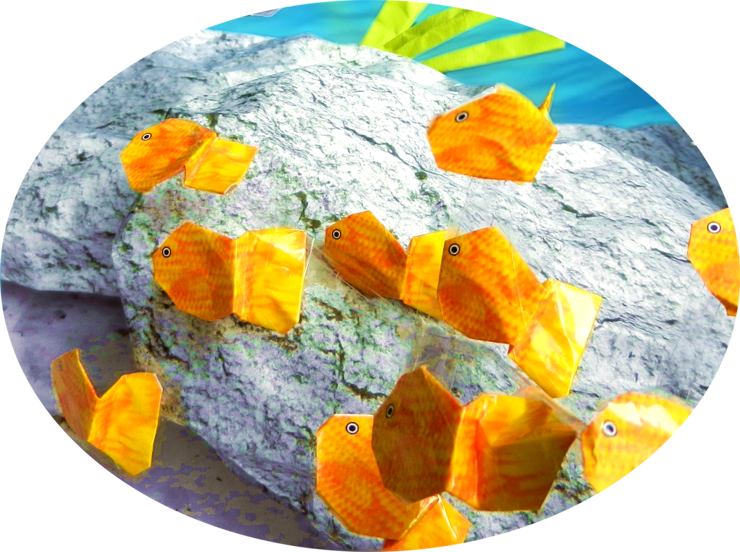 Origami vissen Origami vissen