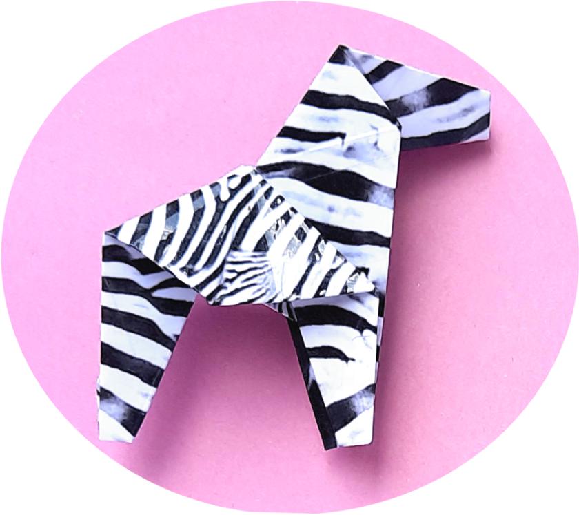 Origami Zebra Origami Zebra