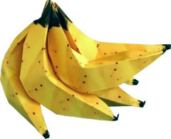 Origami Bananas