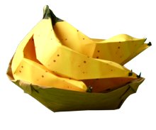 Origami Bananas