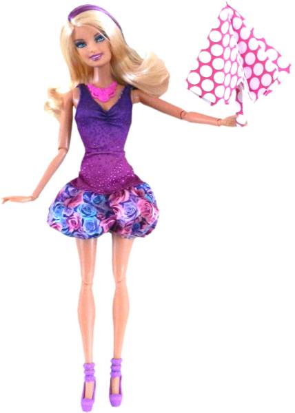 Doll with Origami Umbrella Doll with Origami Umbrella
