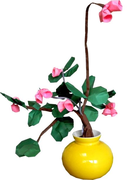 Bonsai Origami Klokjesbloem