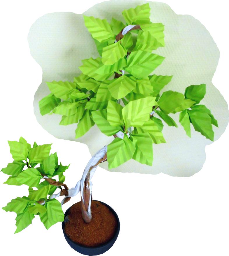 Bonsai Origami Boompje