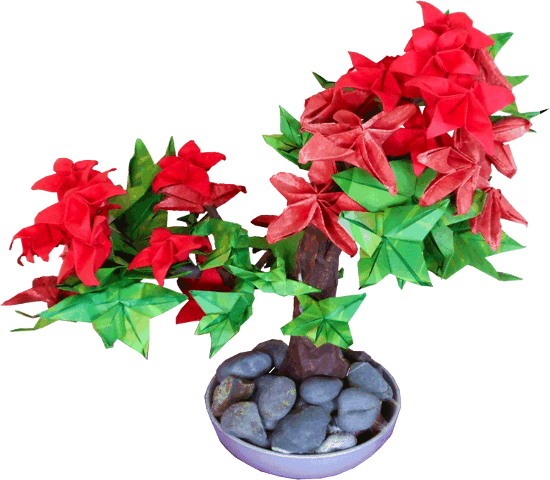 Bonsai Origami Boompje
