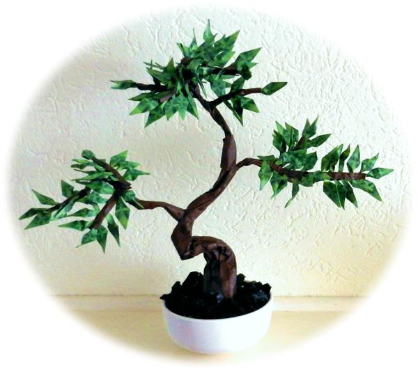 Bonsai Origami Boompje
