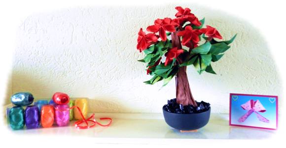 Bonsai Origami Boompje
