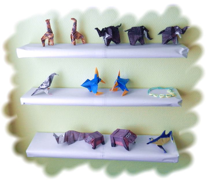 Origami dieren Origami dieren