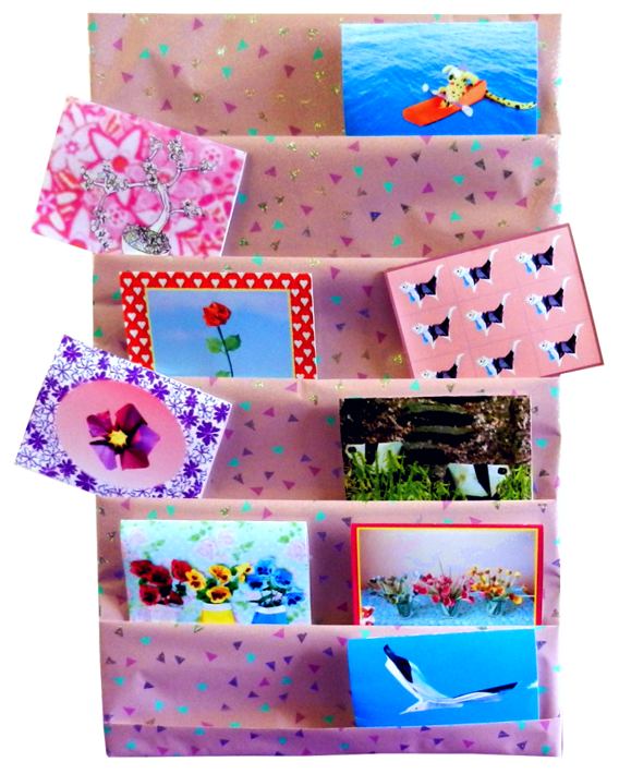 Paper Card Rack