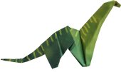 Origami Brontosaurus