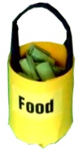 Paper food Bucket