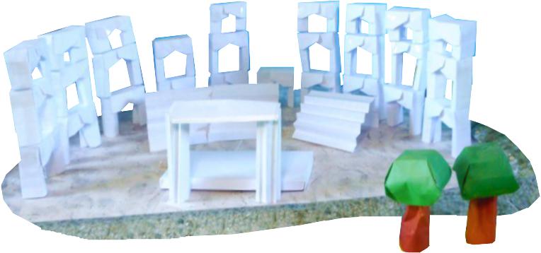 Miniatuur Amfitheater