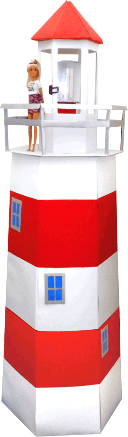 Miniatuur vuurtoren