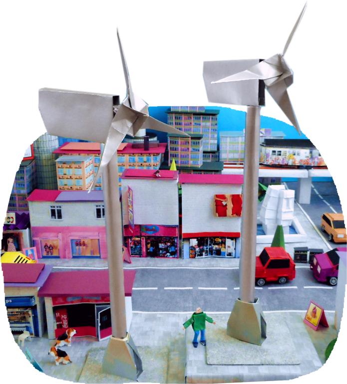 Paper Wind Turbine