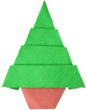 Origami Kerstboom Origami Kerstboom