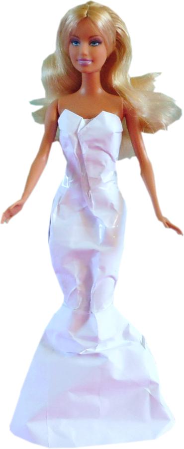 Origami Mermaid Gown