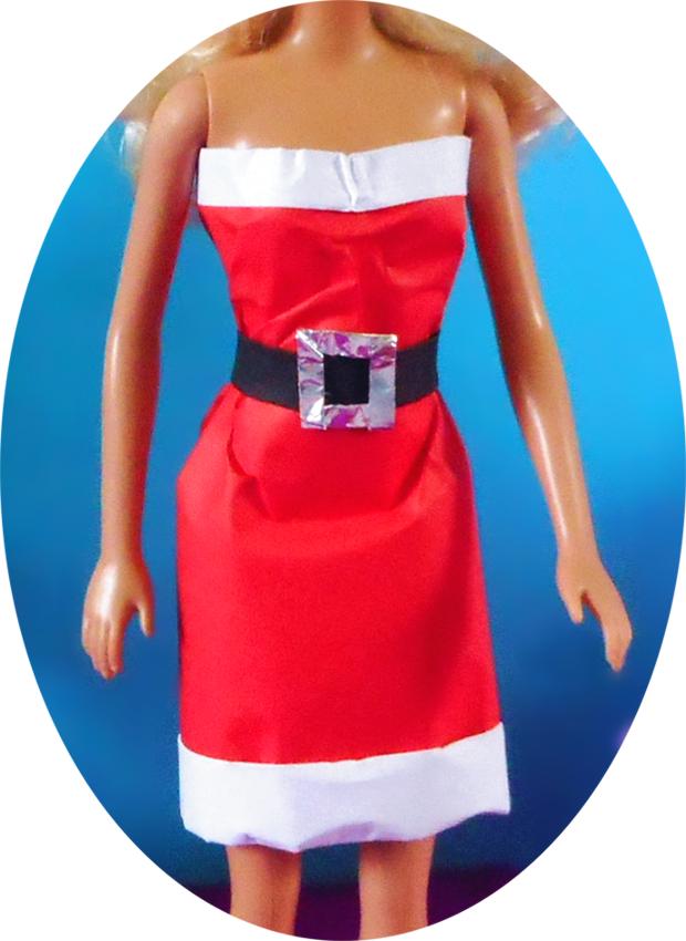 Origami Santa Dress