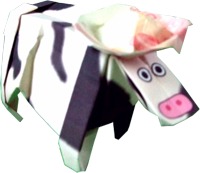 Origami Cow