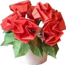 Origami Rozen