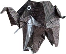 Origami Olifant Origami Olifant