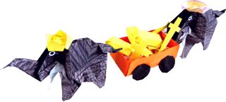 Origami Elephants