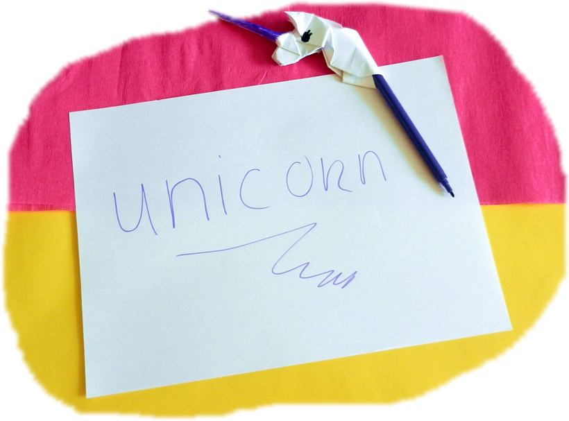 Unicorn Pencil Topper