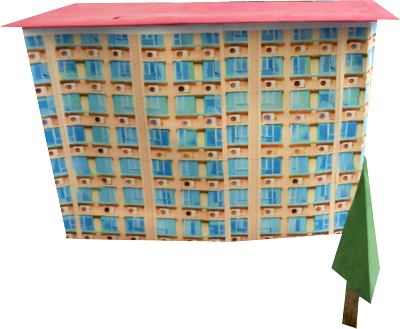 Paper Apartment Building