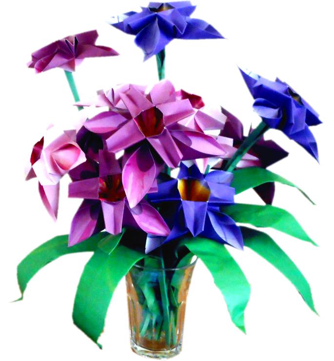 Origami Bloemen