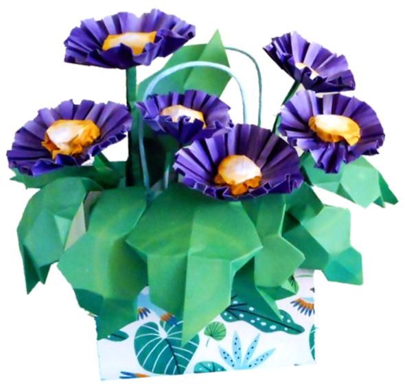 Origami Gerberas