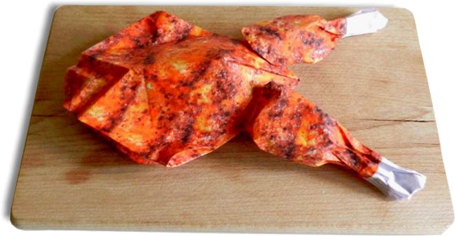 Origami Baked Chicken