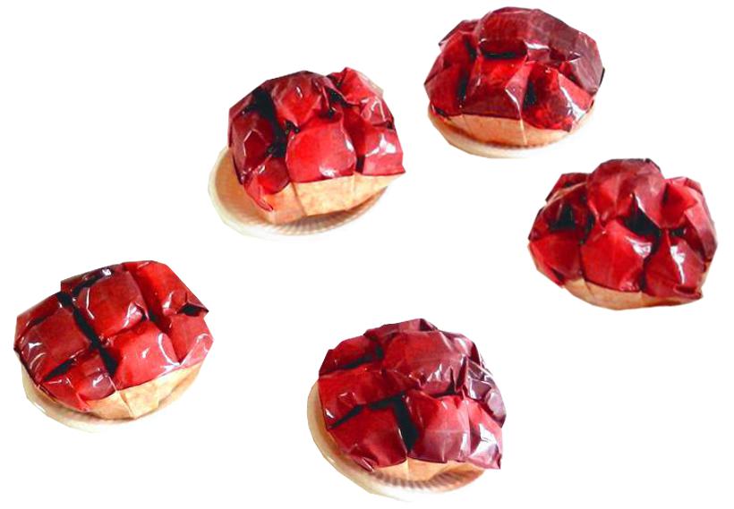 Origami kersencakejes