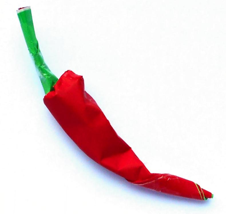 Origami Chili Pepper