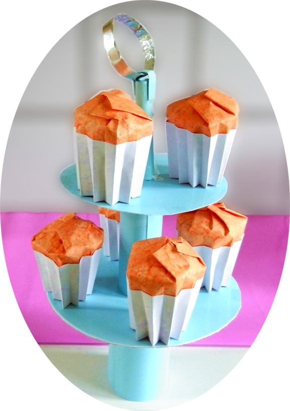 Origami Cupcakes