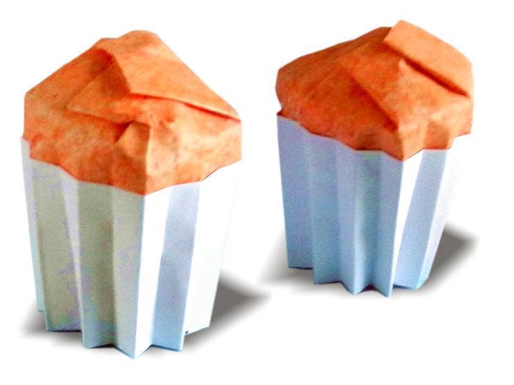 Origami Cupcakes