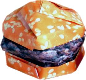 Origami Hamburger
