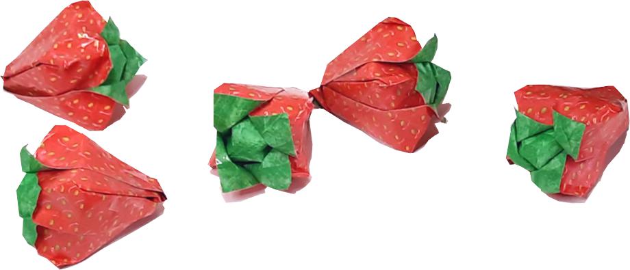 Origami Aardbeien