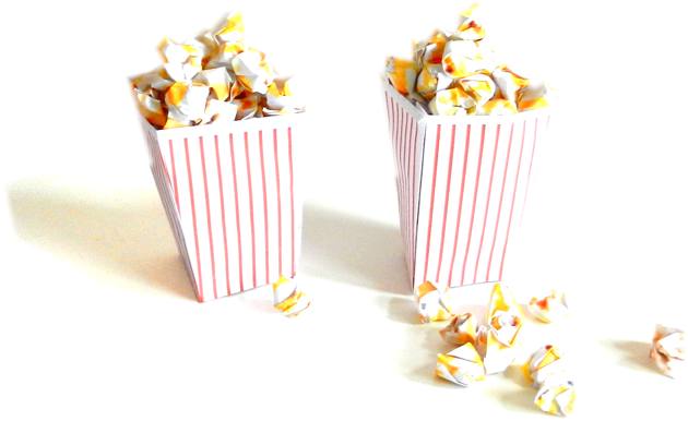 Origami Popcorn Origami Popcorn