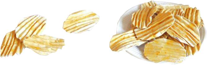 Origami Ribbel Chips Origami Ribbel Chips