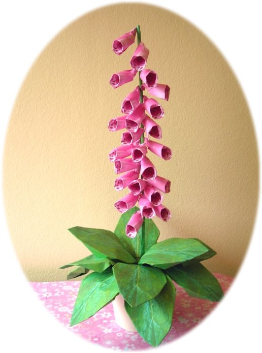 Origami Foxglove