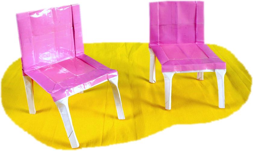 Origami Stoelen Origami Stoelen