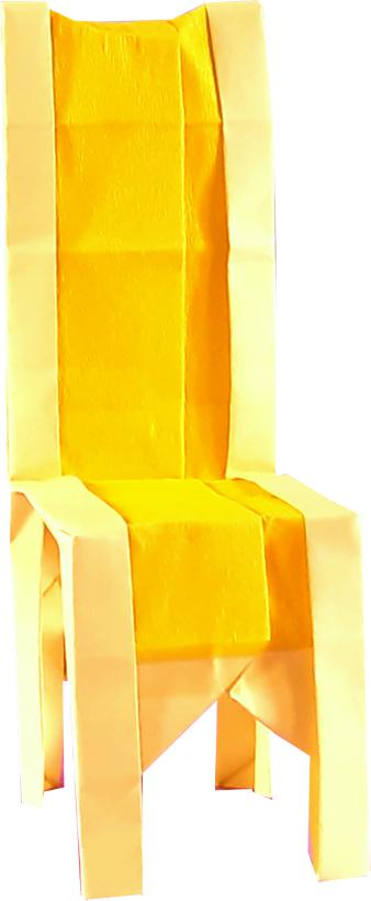 Origami Stoel Origami Stoel