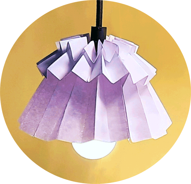 Origami hanglampen Origami hanglampen