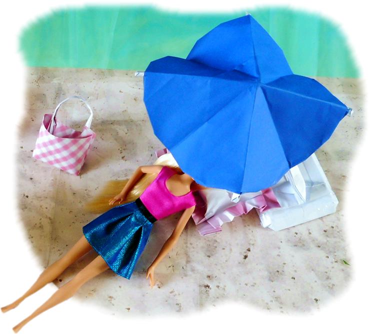 Poppenhuis parasol Poppenhuis parasol