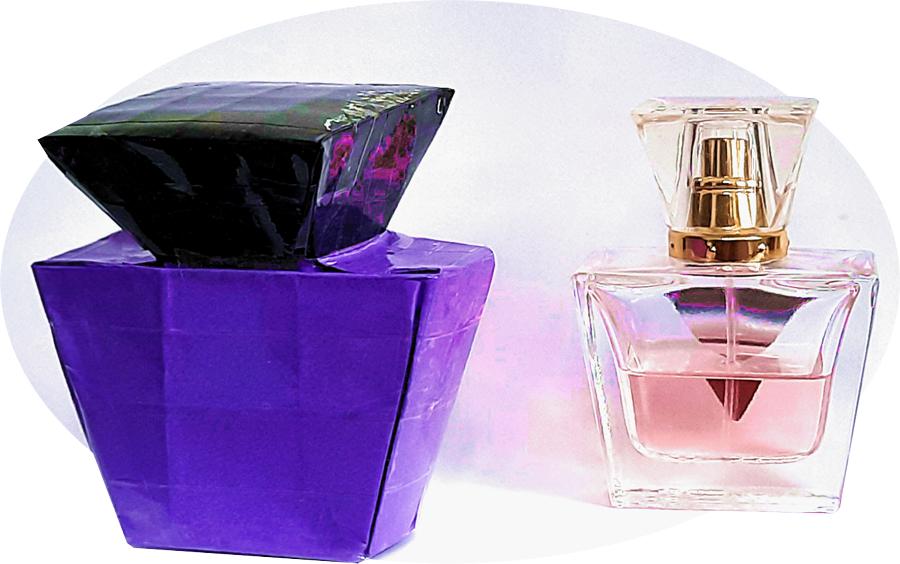 Origami Perfume Bottle Origami Perfume Bottle