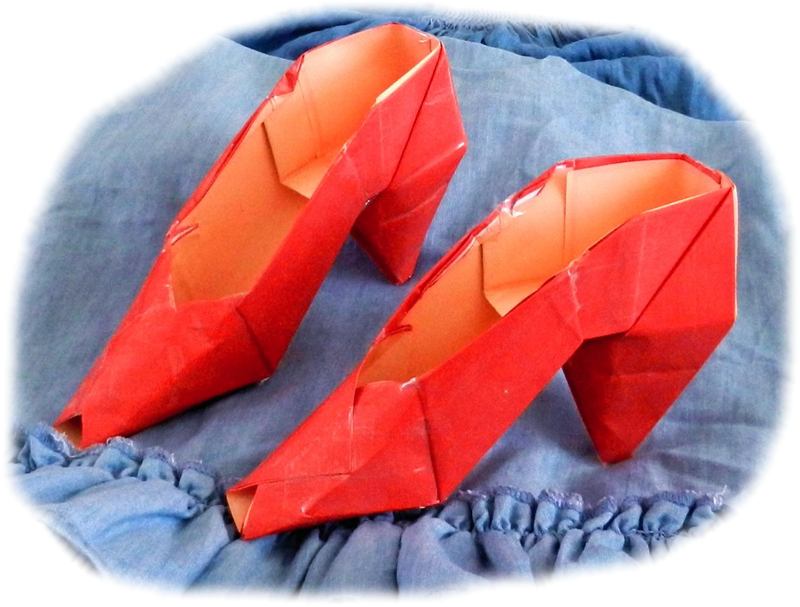 Origami High Heels Origami High Heels