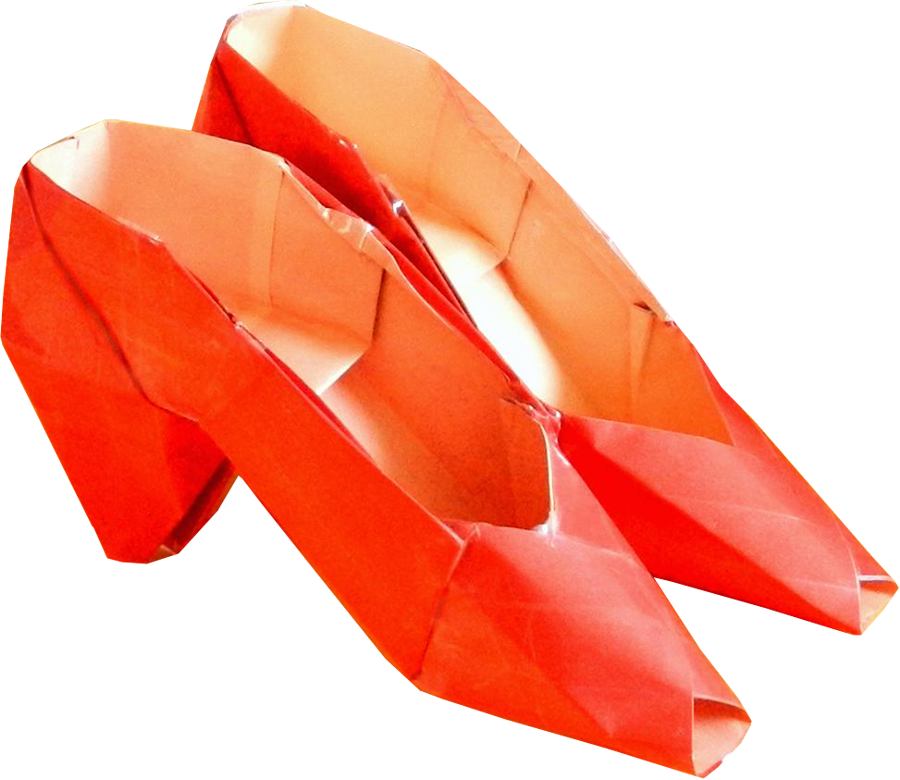 Origami High Heels Origami High Heels