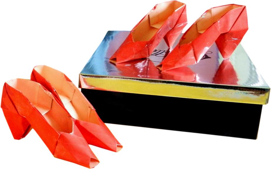 Origami High Heels Origami High Heels