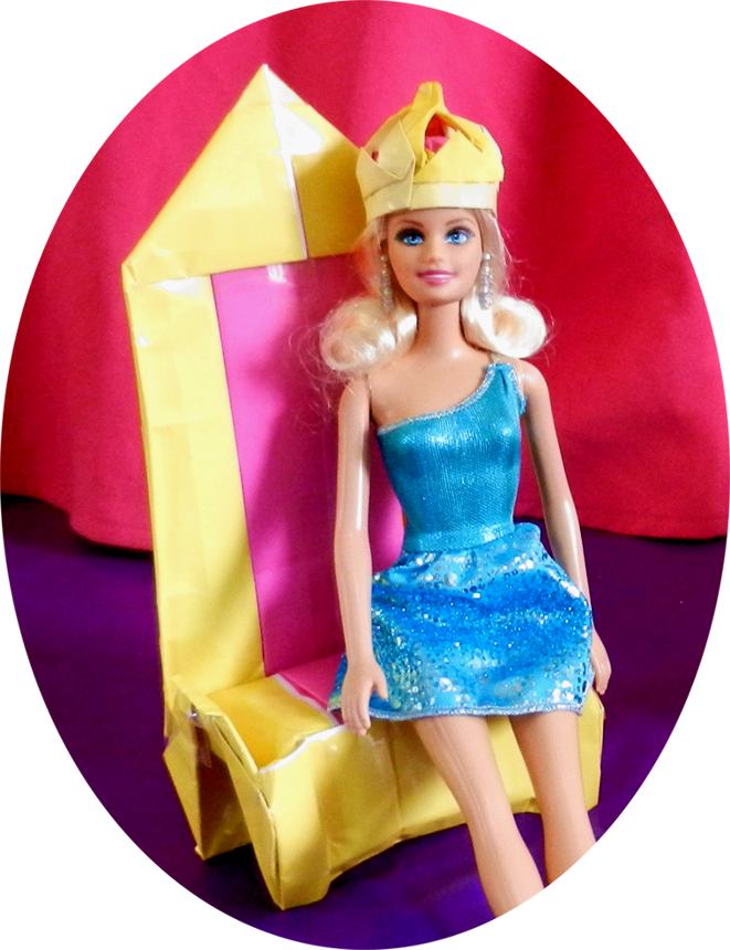 Origami Queen Doll Origami Queen Doll
