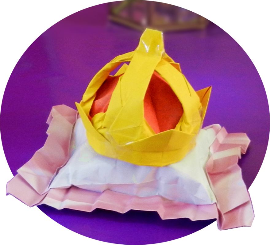 Origami Queens Crown Origami Queens Crown